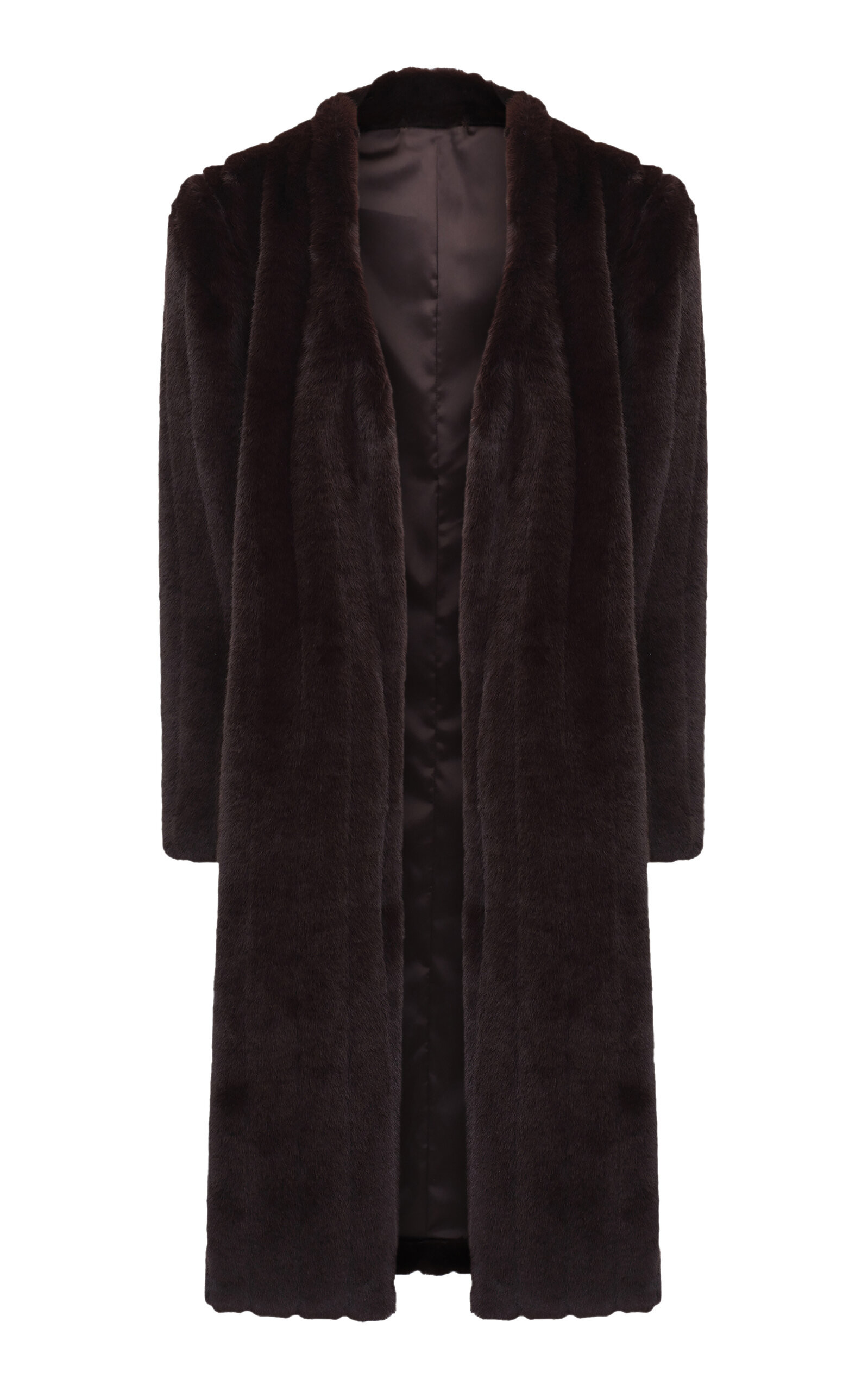 ExclusiveTRUNKSHOWSource UnknownDhanila Faux-Fur Coat$825($412.50 Deposit)Color—BrownSelect a s... | Moda Operandi (Global)