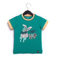SHORT SLEEVE RINGER KIDS TEE | Rags