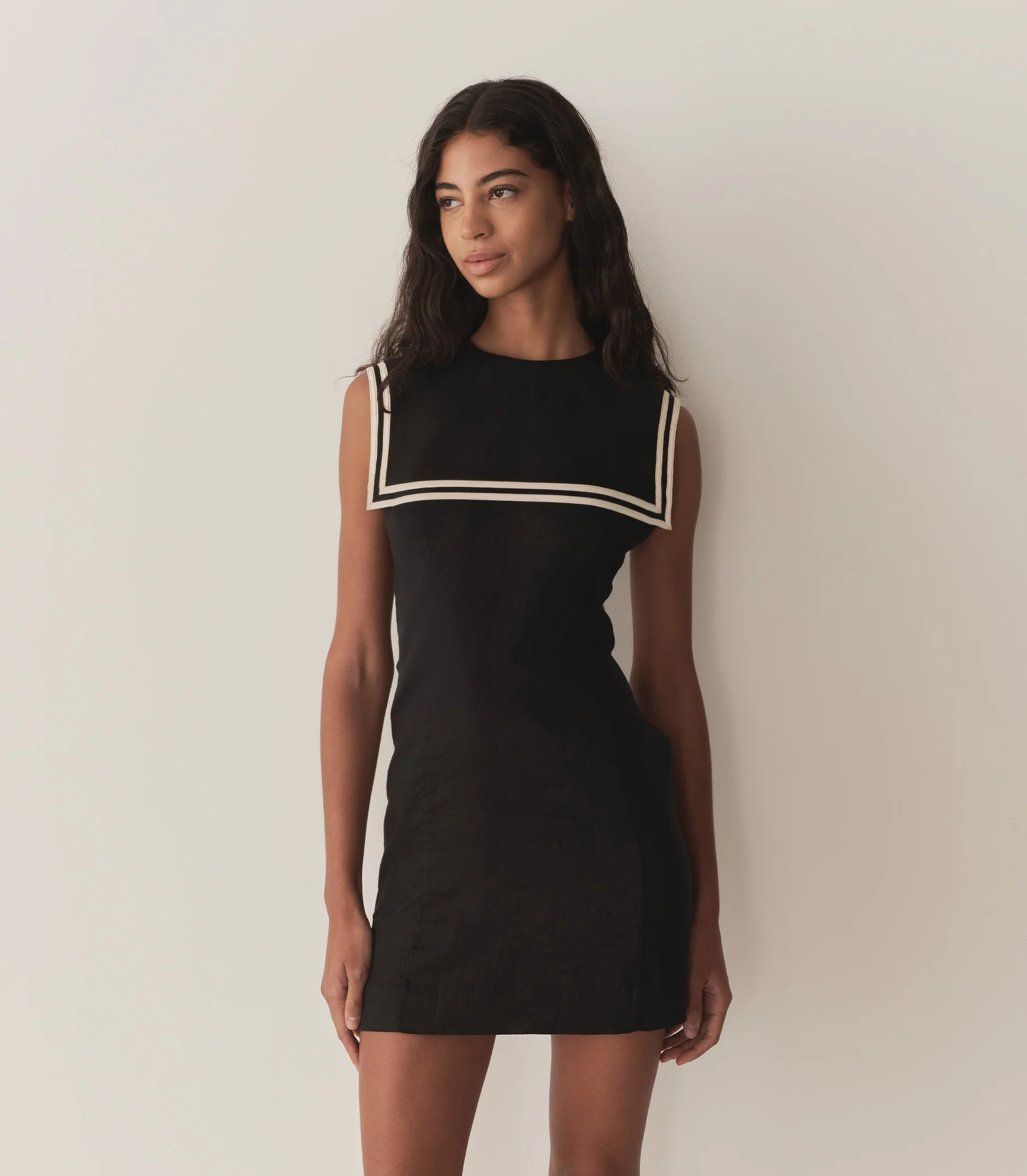 Monroe Dress - Black | DÔEN | DOEN