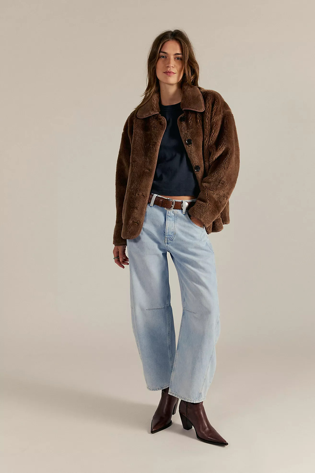 We The Free CRVY Venus Barrel Jeans | Free People (Global - UK&FR Excluded)
