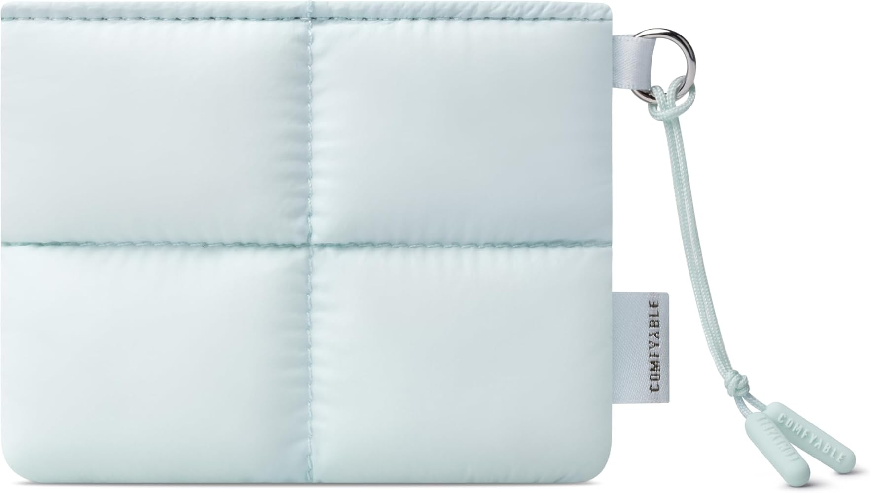 Comfyable Cute Puffy Coin Purse Pouch Change Holder For Women, Small Organizer with ID Window, Ma... | Amazon (US)