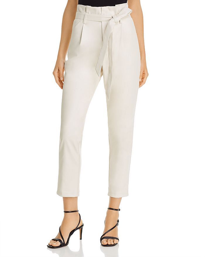 Lucy Paris Faux Leather Paperbag-Waist Pants - 100% Exclusive  Back to Results -  Women - Bloomin... | Bloomingdale's (US)