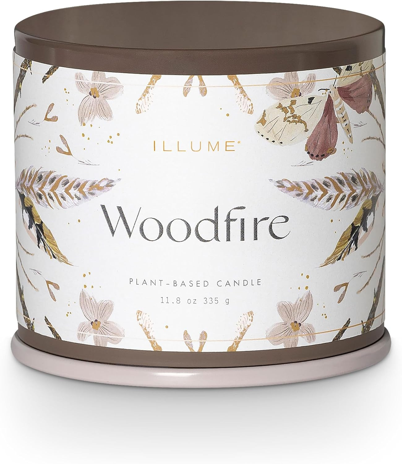 ILLUME Vanity Tin Candle, Woodfire | Amazon (US)
