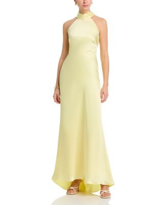Sleeveless Satin Gown - Exclusive | Bloomingdale's (US)