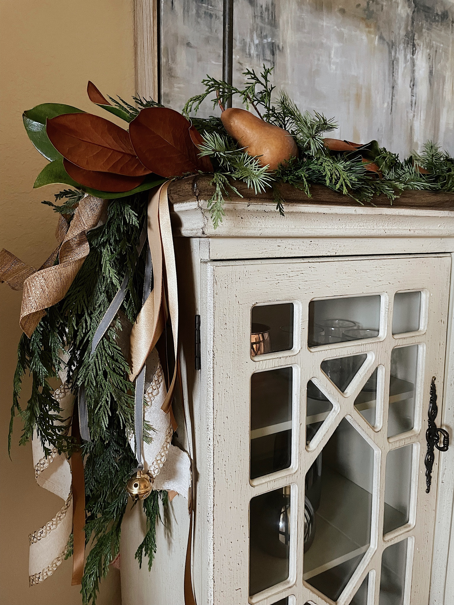 If you are like me, and already thinking about your holiday decor, you might want to save this post! This garland was a quick DIY project with items I sourced mostly from Etsy. I buy ribbon from the linked shop every year, and highly recommend.

christmas decorations magnolia juniper garland handmade

#LTKSeasonal #LTKHoliday #LTKHome