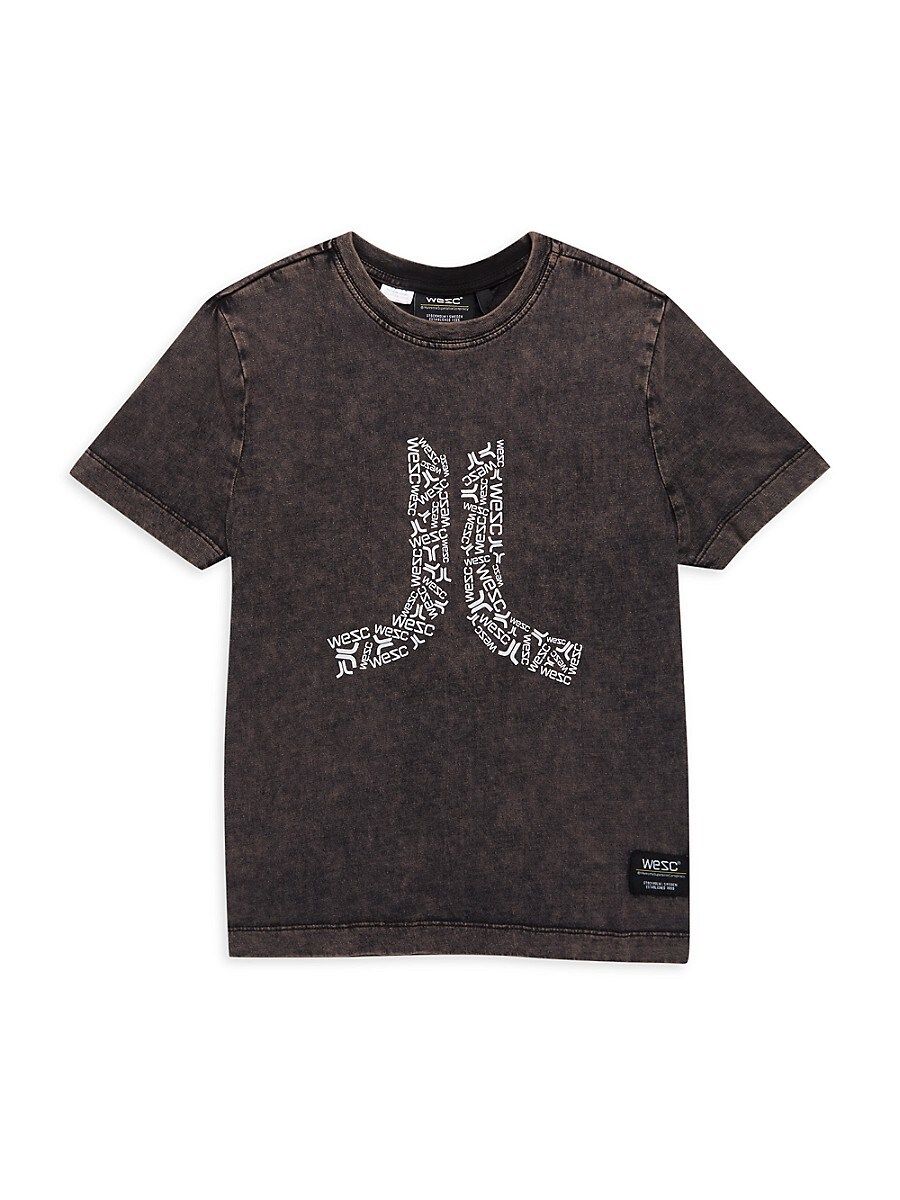 Wesc Boy's Acid Washed Graphic T-Shirt - Acid Wash - Size S (8) | Saks Fifth Avenue OFF 5TH
