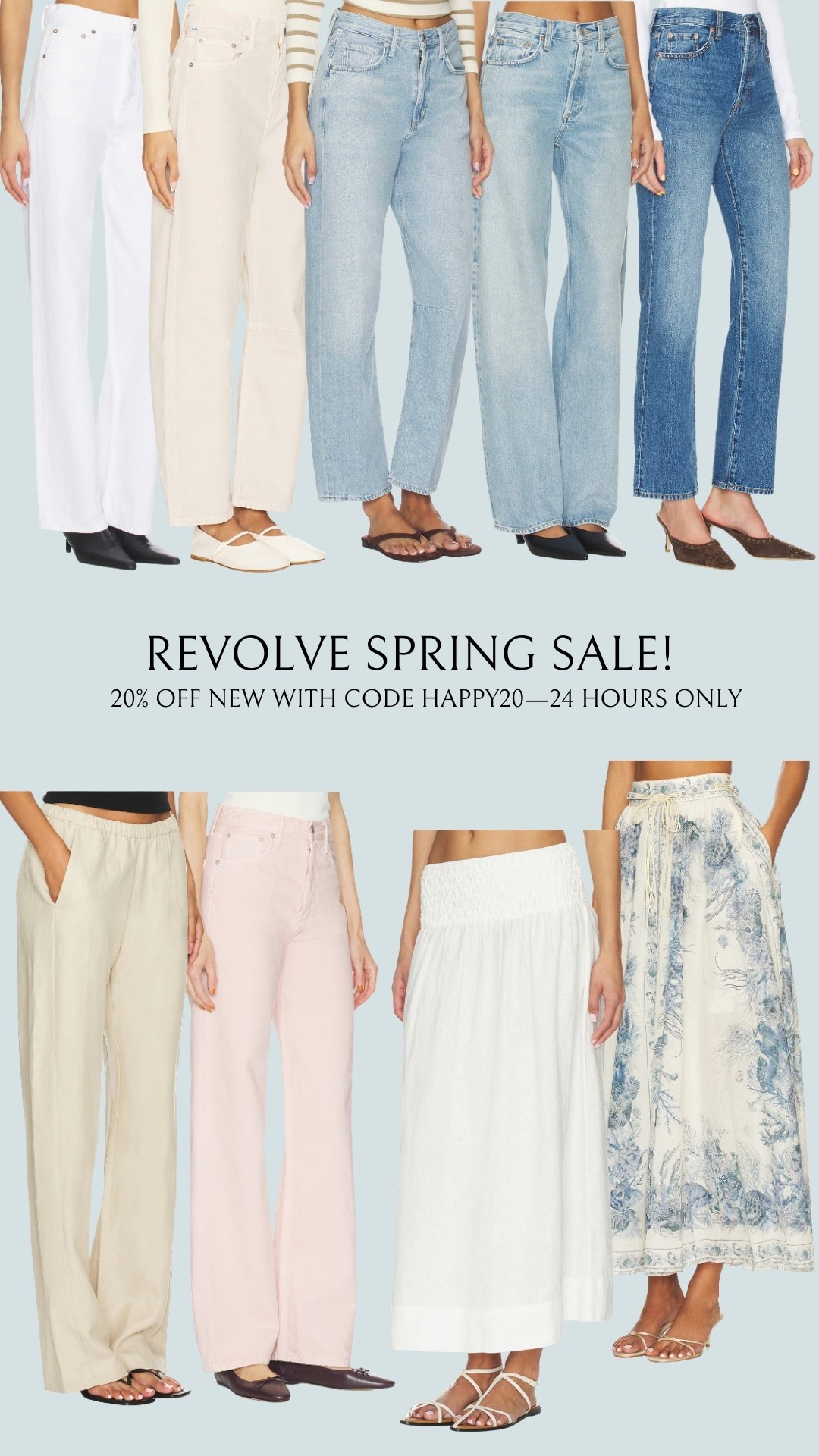 20% off almost everything at Revolve! Code HAPPY20 🌷

#LTKspringtrends #LTKspring #LTKSeasonal