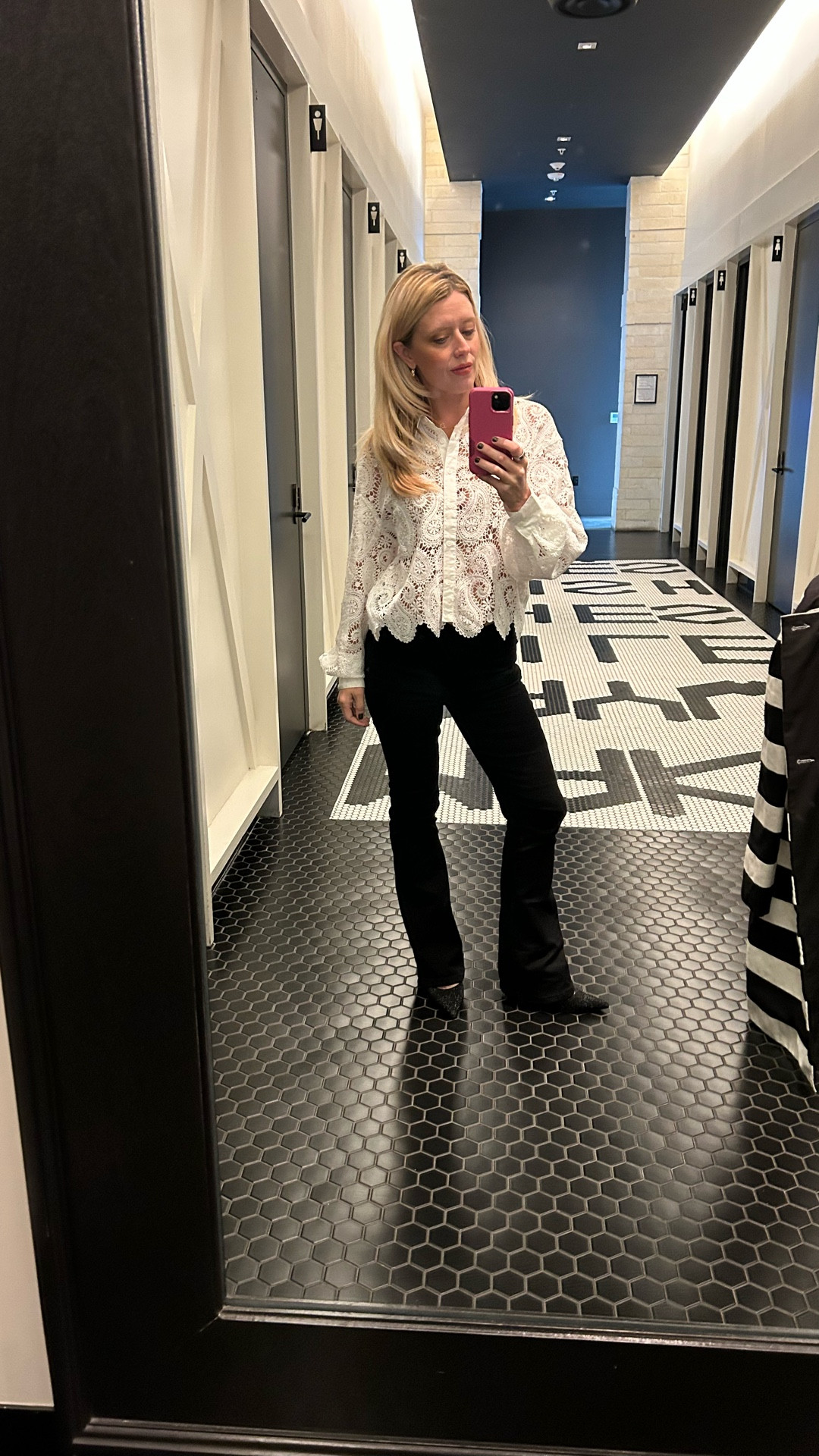 Soft lace + sharp black denim = the kind of outfit that turns errands into a main-character moment. 🤍🖤
Dear John for the win.

#denimstyle #dearjohndenim #outfitinspo

#LTKgrwm #LTKootd