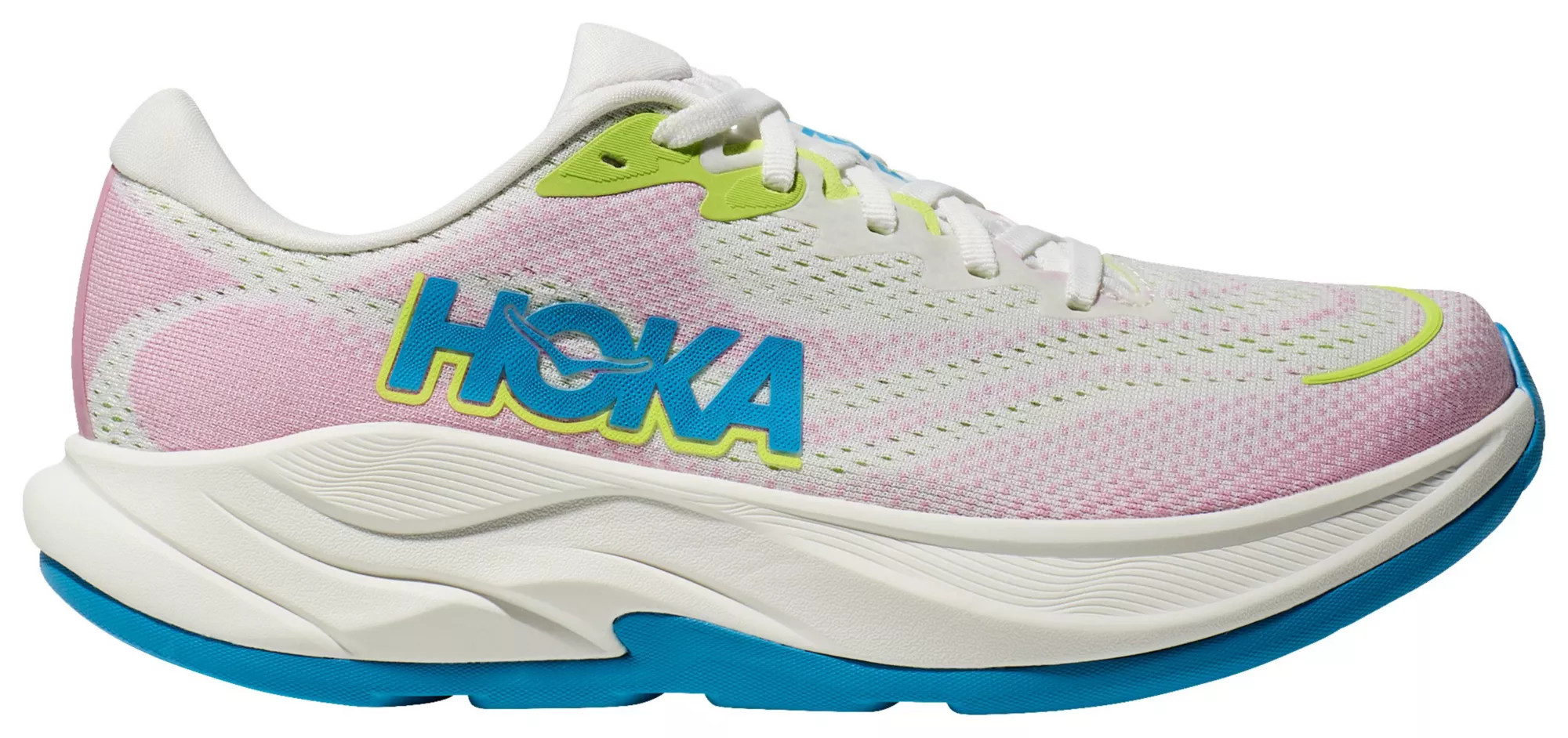 HOKA Women's Rincon 4 Running Shoes, Size 7.5, Frost/Pink Twilight | DICK'S Sporting Goods