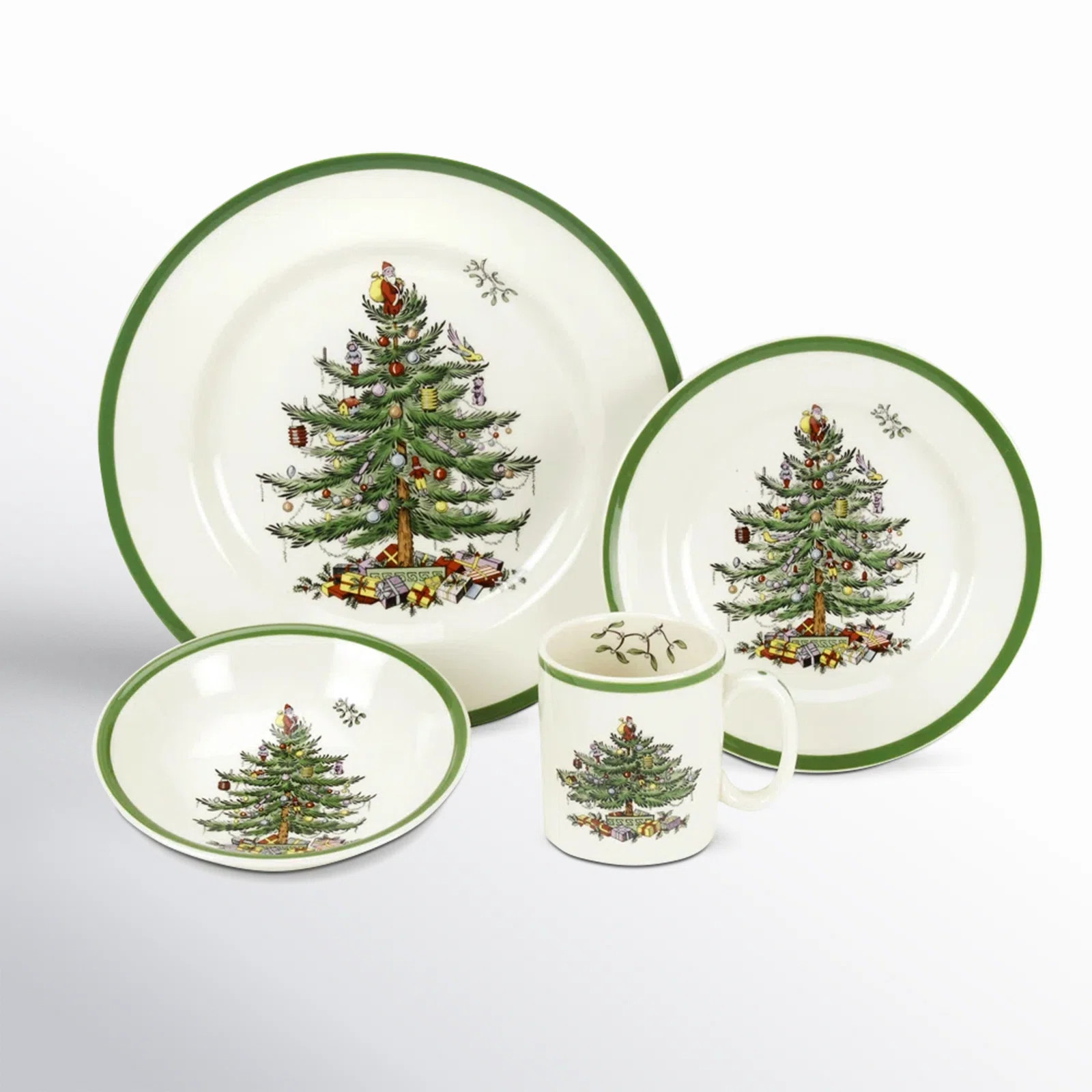 Spode Christmas Tree 4-Pc P/S | Wayfair North America