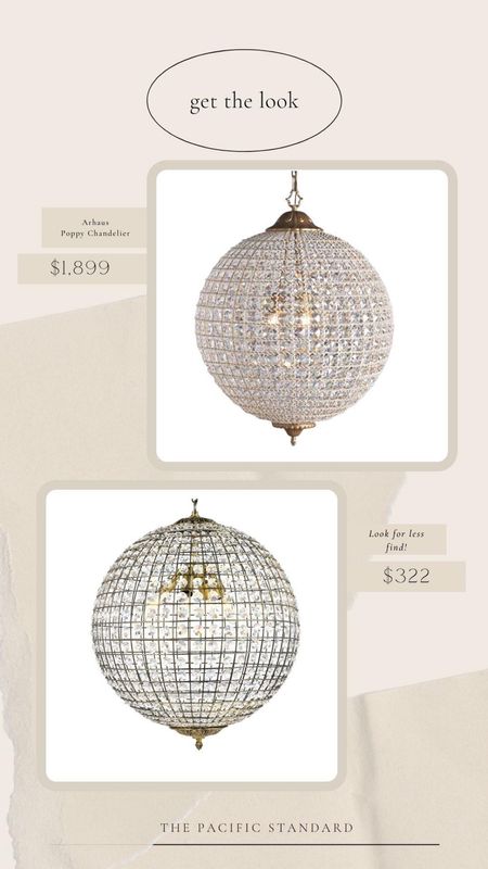 Daily Find #200 | Arhaus Poppy 23" Round Vintage style crystal Chandelier #lookforless 

One of my personal favorite chandeliers from Arhaus! This dupe has a solid 50 5-star reviews! Links in comments.

#LTKsalealert #LTKhome #LTKstyletip
