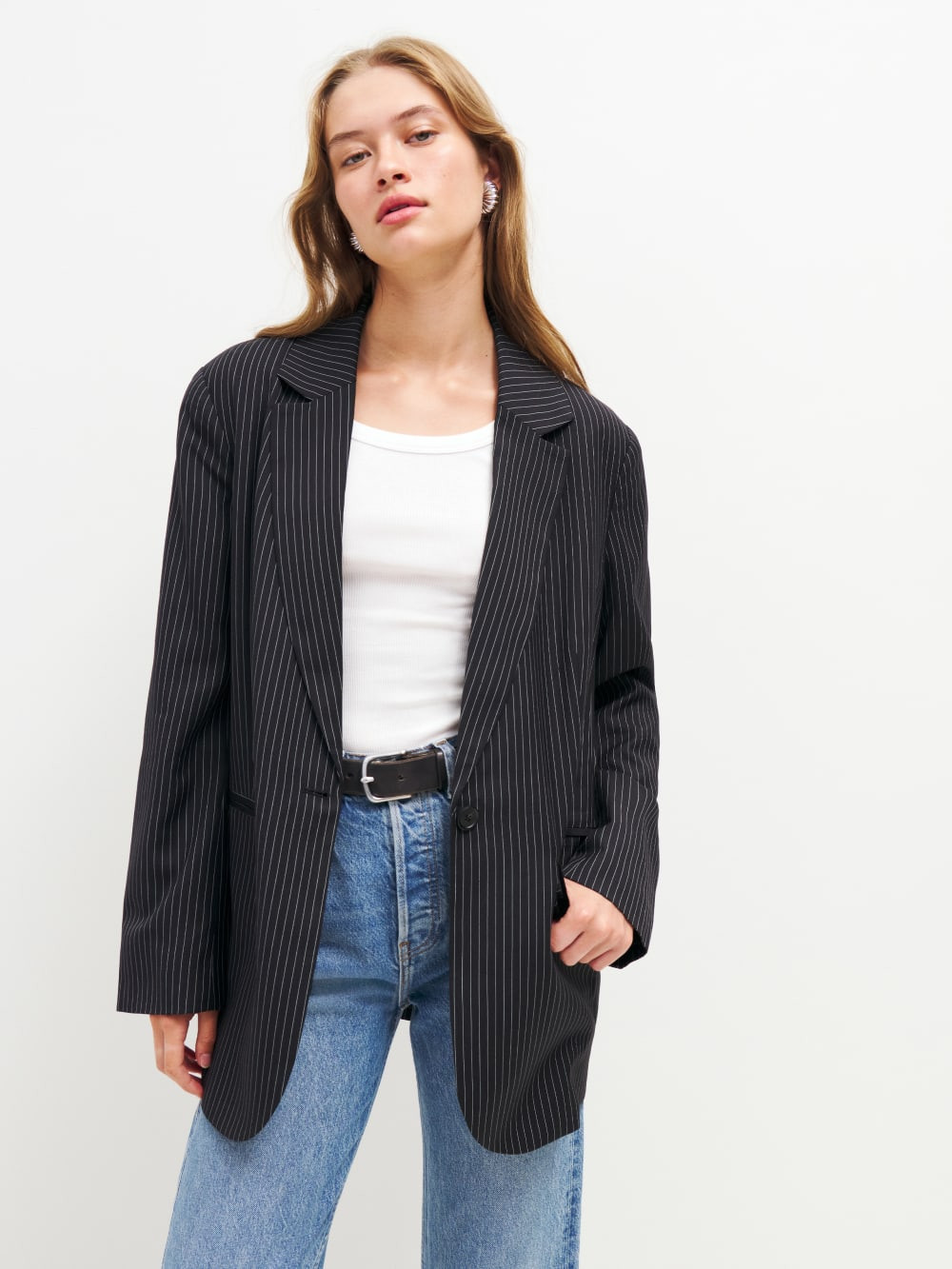 The Classic Relaxed Blazer | Reformation (Global)