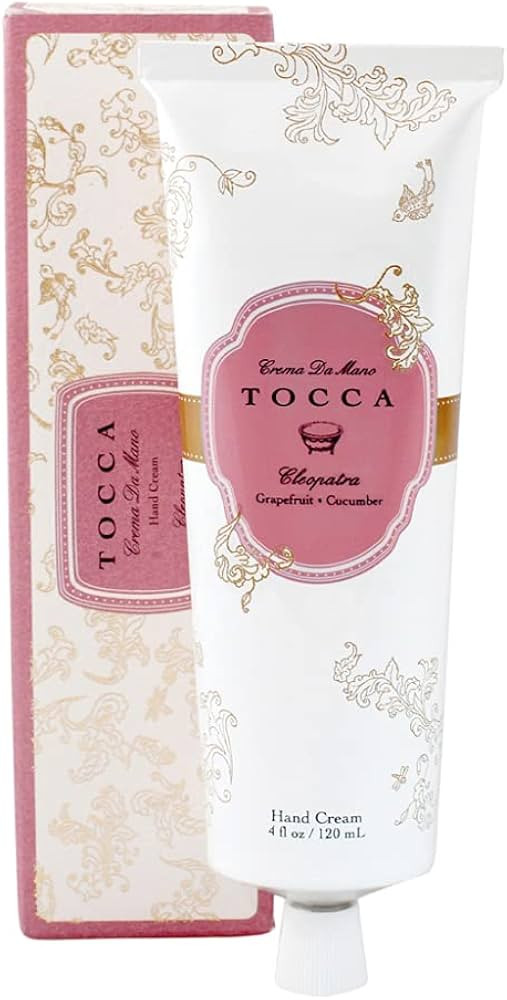 Tocca Crema de Mano, Cleopatra Hand Cream, 4 oz - Grapefruit, Jasmine, Vanilla Musk - Moisturizin... | Amazon (US)