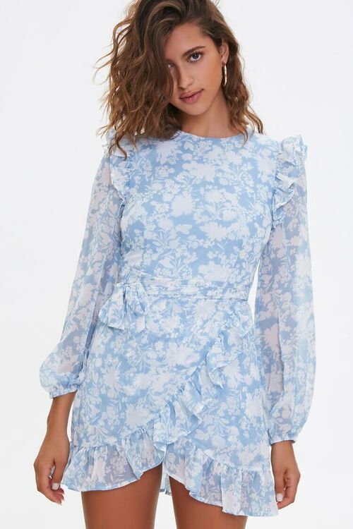 Chiffon Floral Tulip Dress | Forever 21 (US)