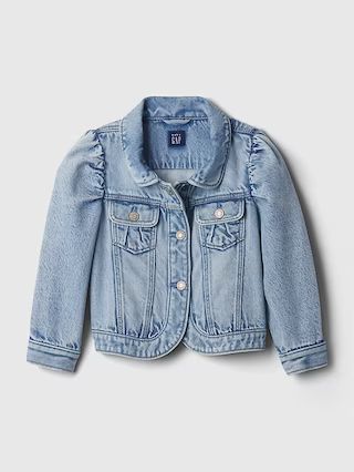 Toddler Puff Sleeve Denim Jacket | Gap (US)