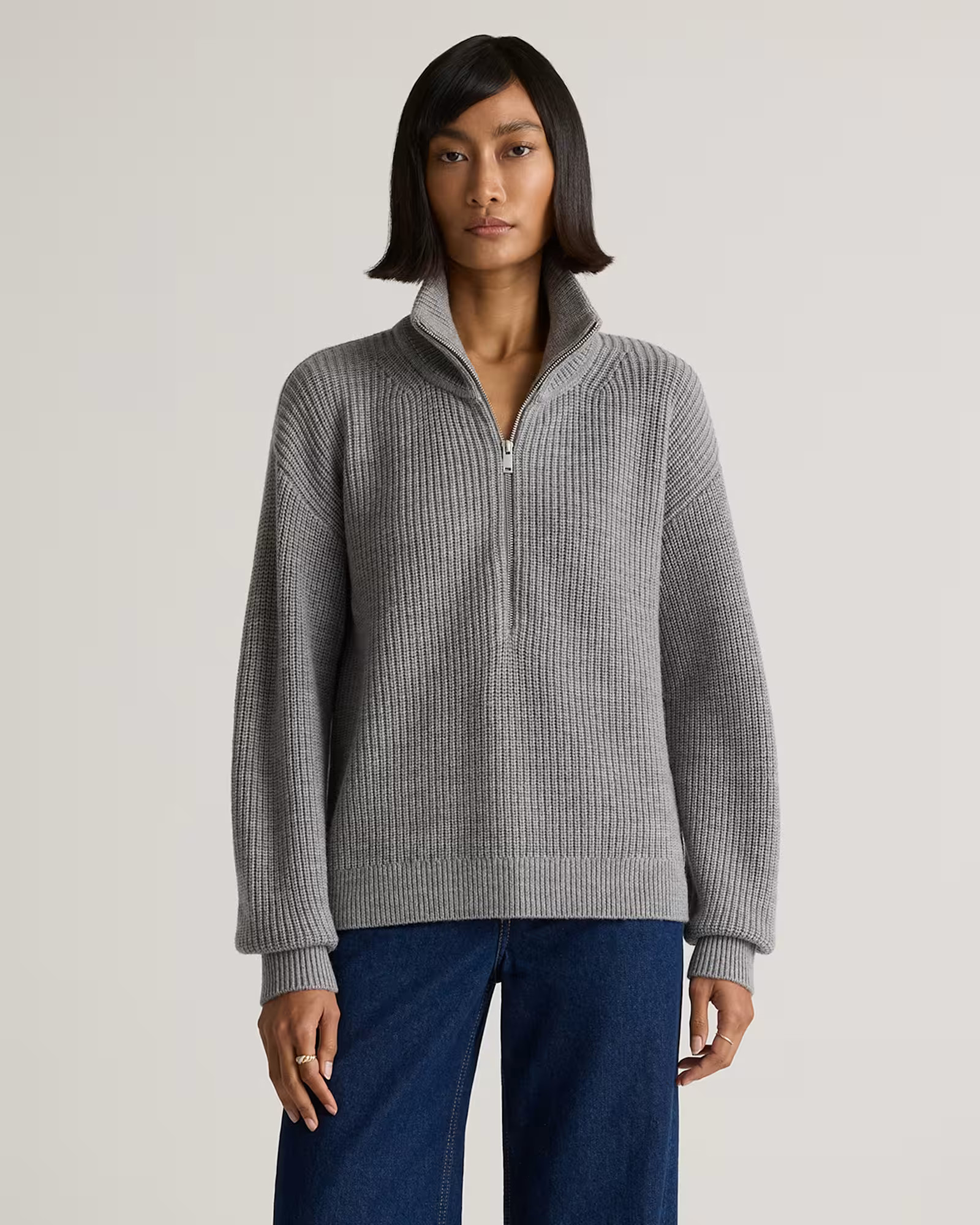 Australian Merino Wool Half Zip Sweater | Quince