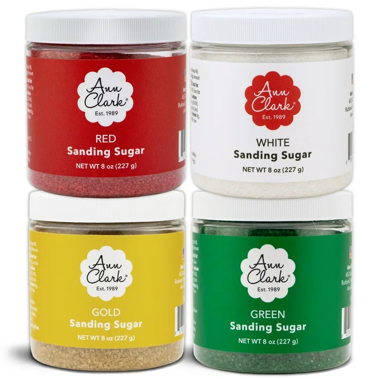 Ann Clark Sanding Sugars, 8oz (4-Pack) | Walmart (US)