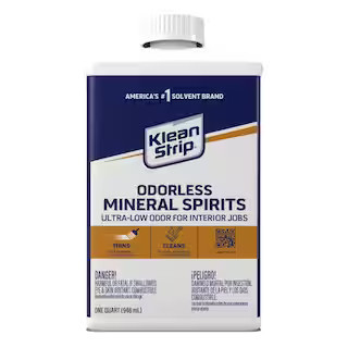 32 oz. Odorless Mineral Spirits Combustible Paint Solvent | The Home Depot
