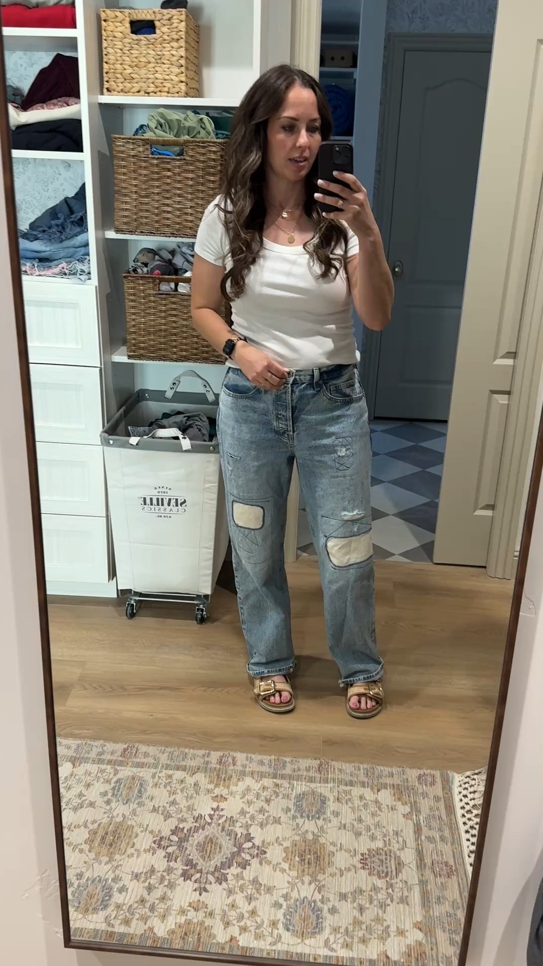 No surprise my whole outfit happens to be from Target. Loving these new jeans! 