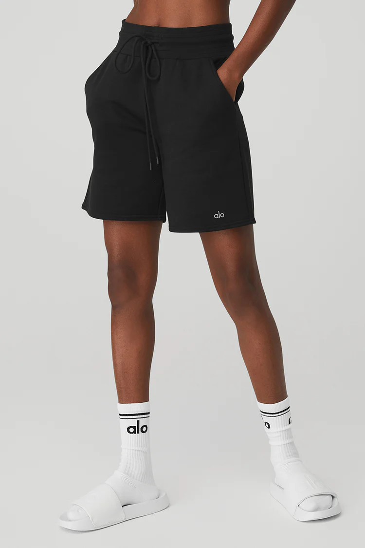 High-Waist Easy Sweat Short | Alo Yoga (US)