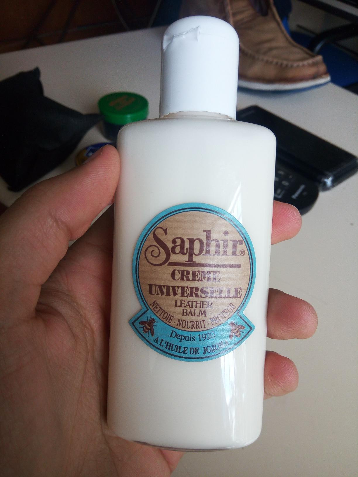 SAPHIR Crème Universelle Shoes Polish - Neutral Universal Cream –All-Purpose Leather Balm for ... | Amazon (US)