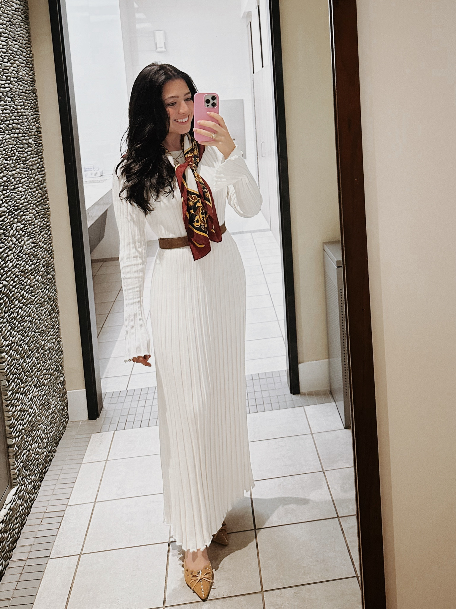 White work dress with long sleeves and floor length! Love this dress; super stretchy and comfy European dress. 


#LTKTravel #LTKWorkwear #LTKParties