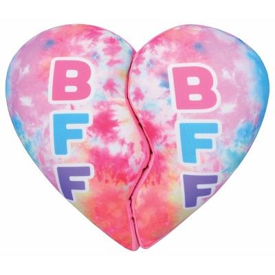 2 Scoops BFF Tie Dye Heart Microbead Plush | Target