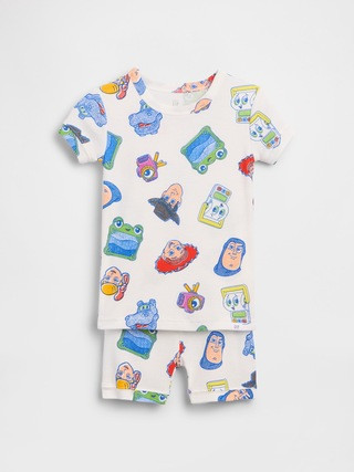 Gap × Disney Baby & Toddler Organic Brushed Cotton PJ Short Set | Gap (US)
