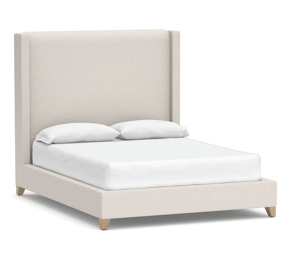 Harper Non-Tufted Upholstered Bed | Pottery Barn (US)