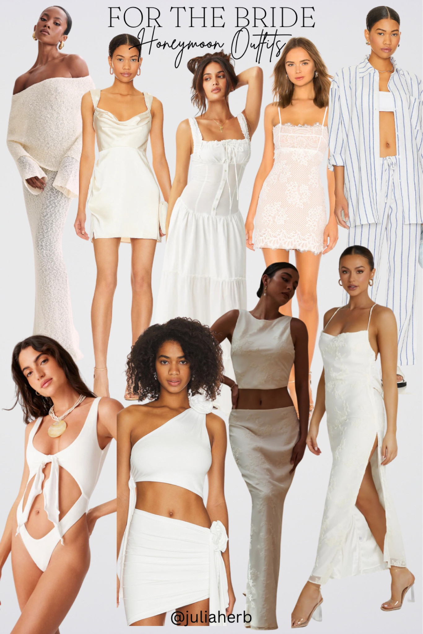Honeymoon Outfits for the Bride 👰🏼‍♀️ 🍯🌙 

#LTKtravel #LTKeurope #LTKwedding