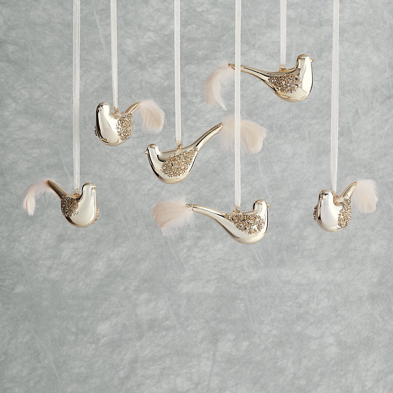 Partridge and Pear Ornament Collection | Frontgate