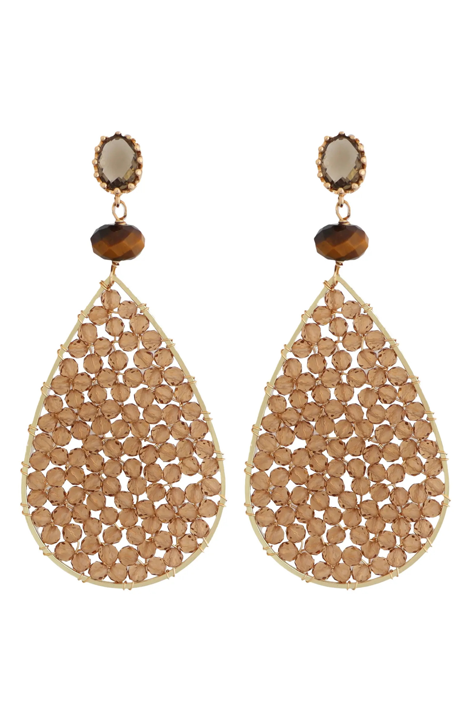 Panacea Crystal Teardrop Earrings | Nordstrom | Nordstrom