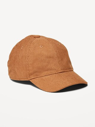 Unisex Corduroy Baseball Cap for Baby | Old Navy (US)