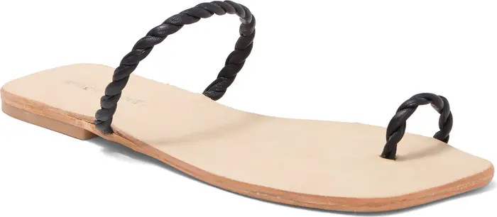 Jeffrey Campbell Darbey Woven Toe Loop Sandal | Nordstrom | Nordstrom