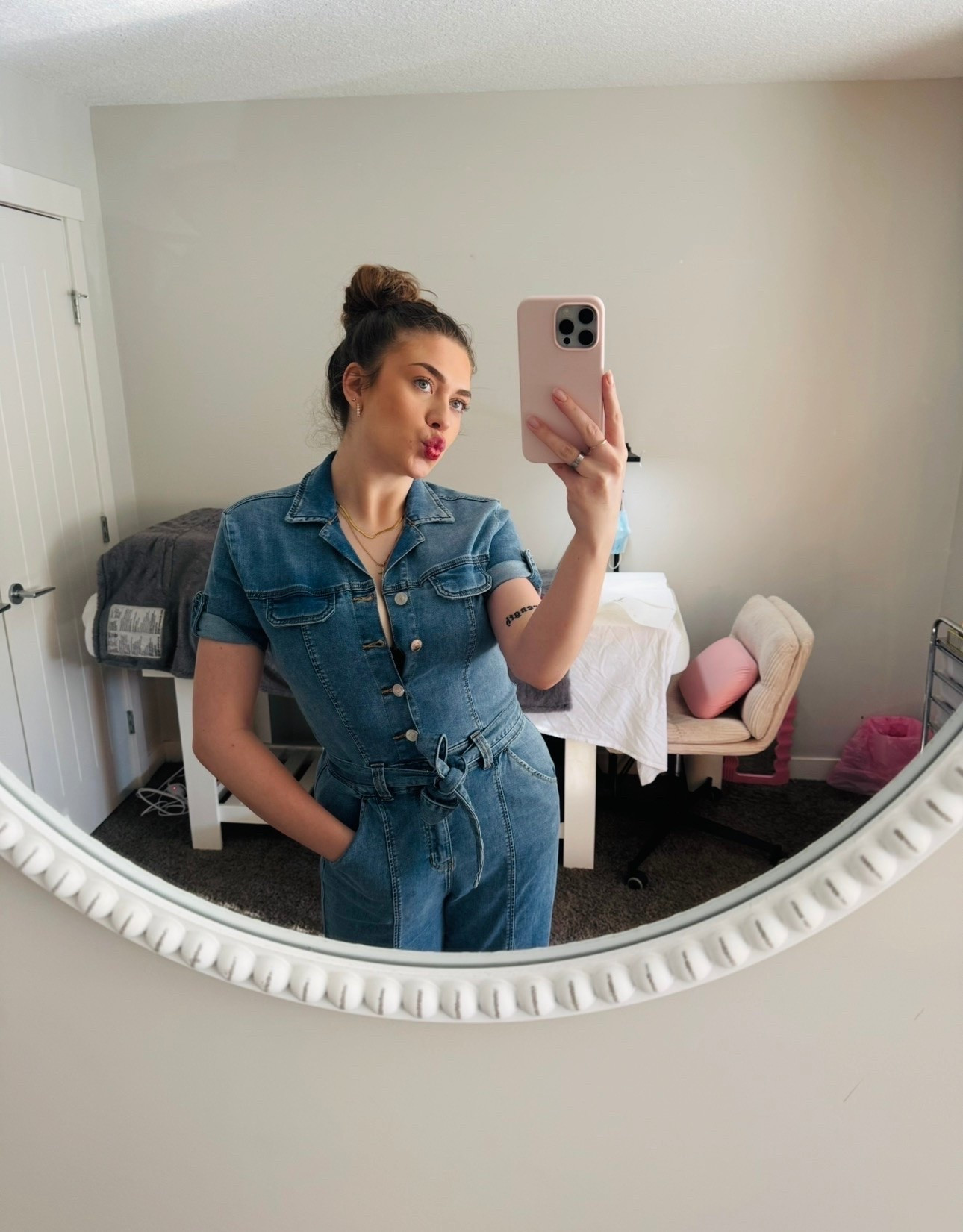 The cutest denim jumpsuit

#LTKcanada #LTKdresses #LTKmodest