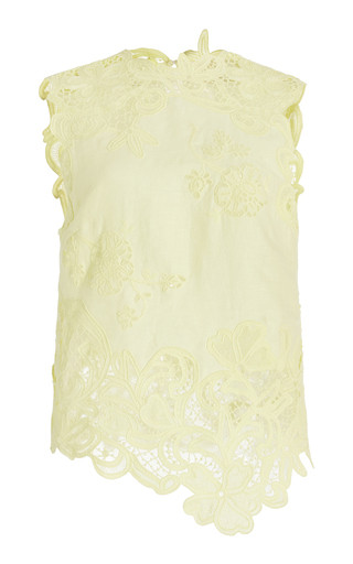 Marlis Embroidered Linen Tank Top | Moda Operandi (Global)