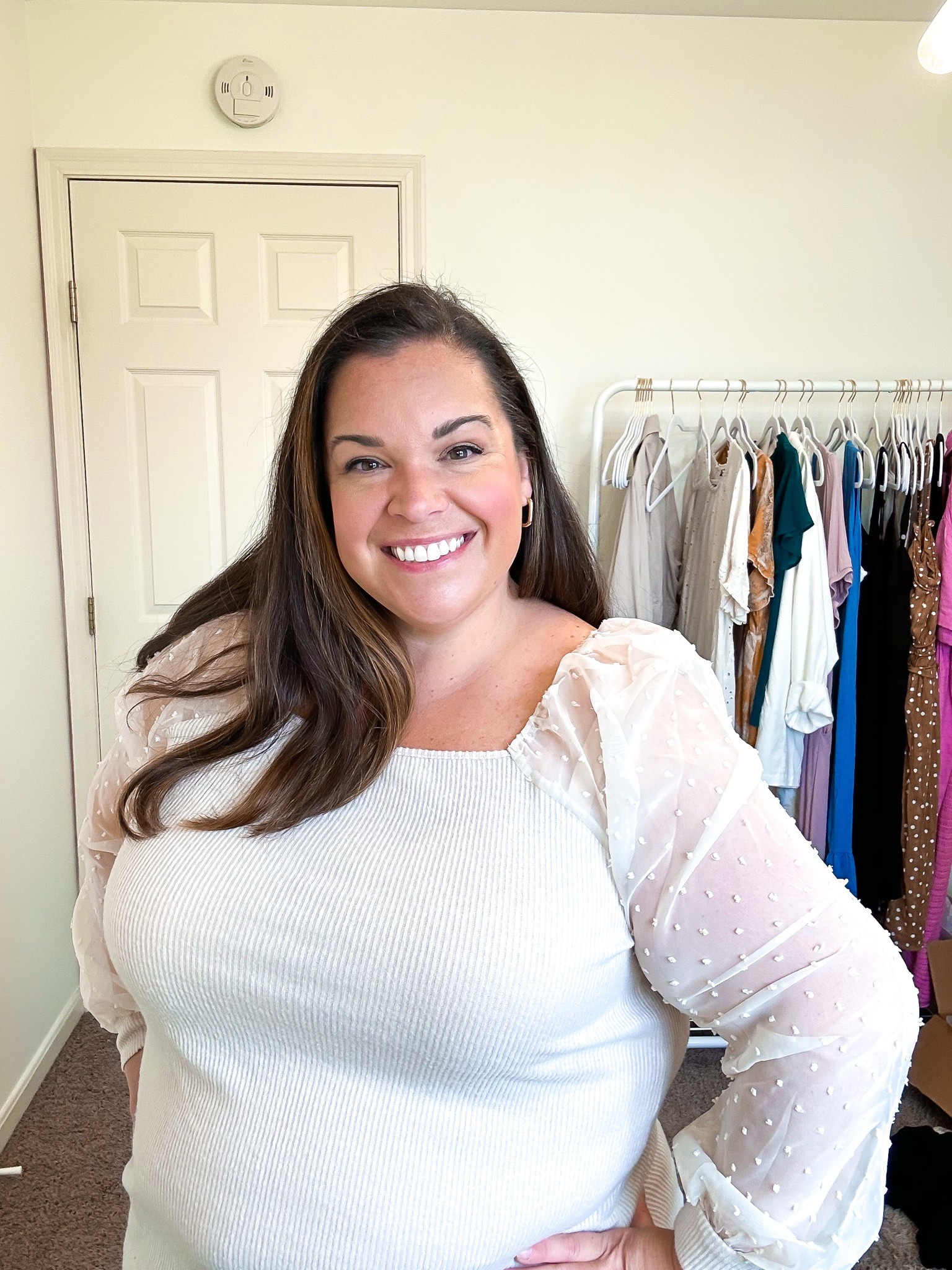 A latest amazon find! I'm in love with the cute top!

#LTKFind #LTKcurves #LTKunder50