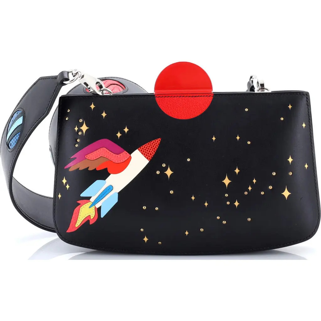 Pre-Owned Hermes Space Sac a Malice Handbag Monsieur with Lizard 23 in Noir at Nordstrom, Size X-Small | Nordstrom