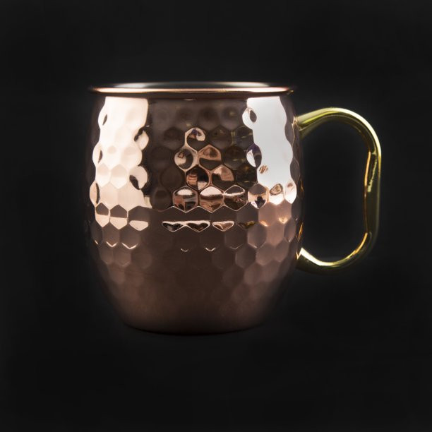 Bar340 by Cambridge 20-Ounce Copper Moscow Mule Mug - Walmart.com | Walmart (US)