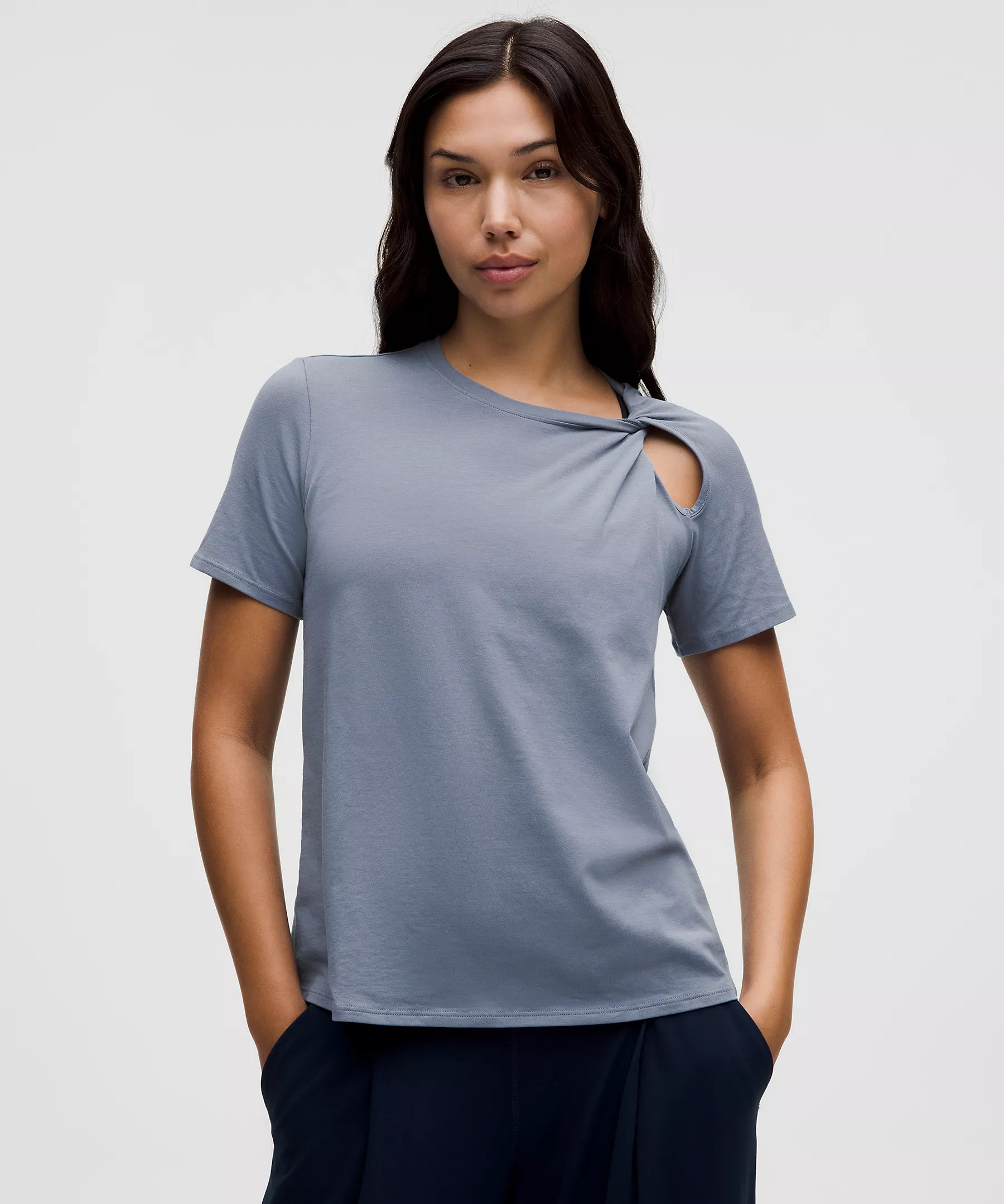 Cotton Shoulder-Twist T-Shirt | Lululemon (US)