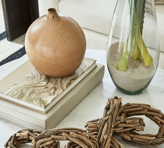 Rustic Round Vase | Pottery Barn (US)