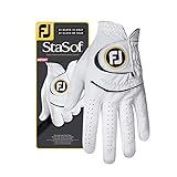 FootJoy Men's StaSof Golf Glove White Large, Worn on Right Hand | Amazon (US)