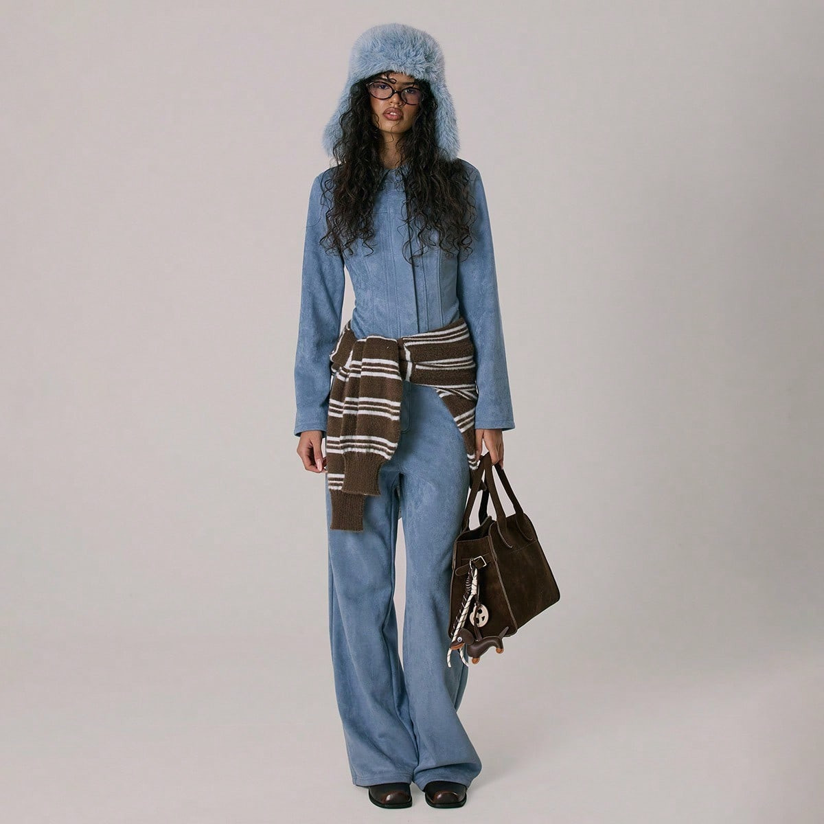 Blue trousers | SHEIN