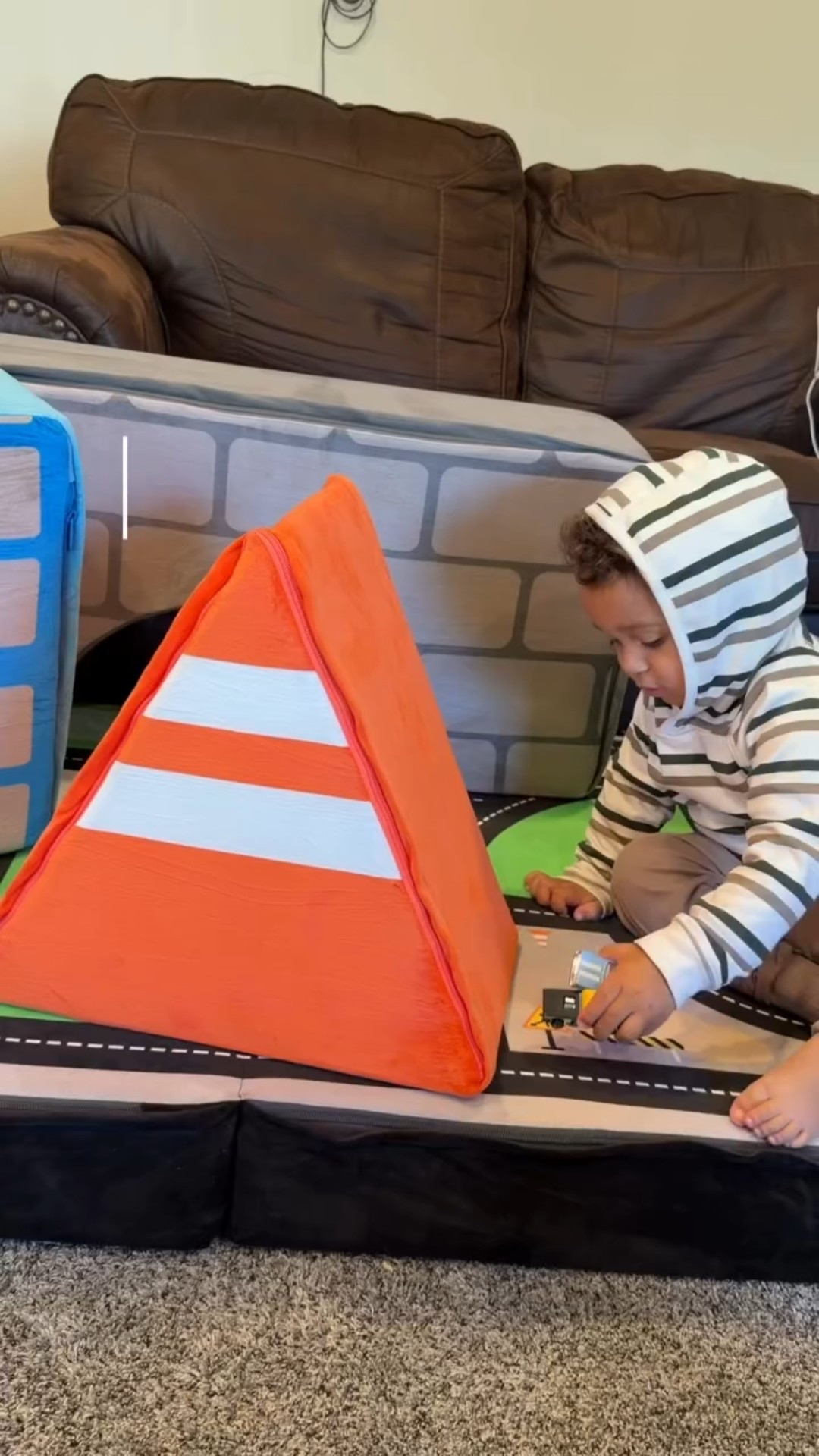 Toddler energy meets toddler imagination — and this play couch from @battattoys handles it all. 😅💛 Such a great holiday gift idea if you want something they’ll use every single day (and not forget by February!)

 #happyholiplay #battattoys  #walmartfinds
#giftsforkids #christmasshopping
#budgetfriendlygifts
#kidsgiftideas
#christmasgiftguide
#toddlertoys