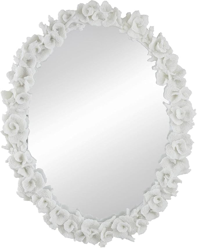 A&B Home Coral Mirror - 27.5" W x 3" L x 35.5" H - White | Amazon (US)