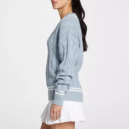 Prince Women's Classic Cable Knit Tennis Sweater | Dick's Sporting Goods