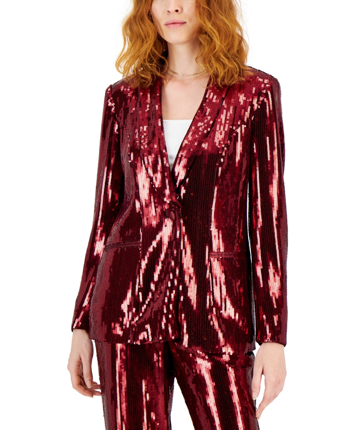 Inc International Concepts Women's Sequin Blazer, Created for Macy's | Macys (US)