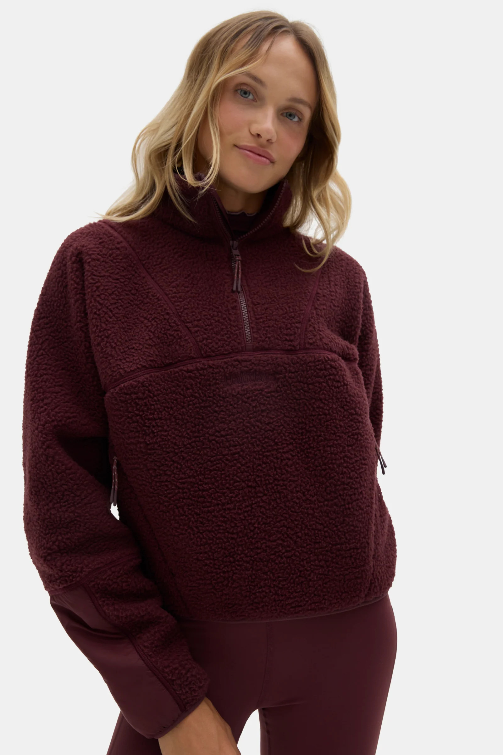 Pieper Fleece - M / Glazed Cherry | Halfdays