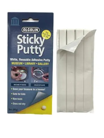 3oz Museum Sticky Putty Reusable Repositionable Museum & Gallery Quality Adhesive Putty, Won't Dr... | Amazon (US)