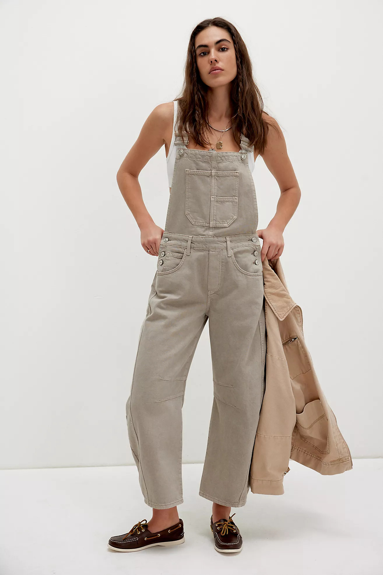 We The Free Good Luck Barrel Overalls | Free People (Global - UK&FR Excluded)